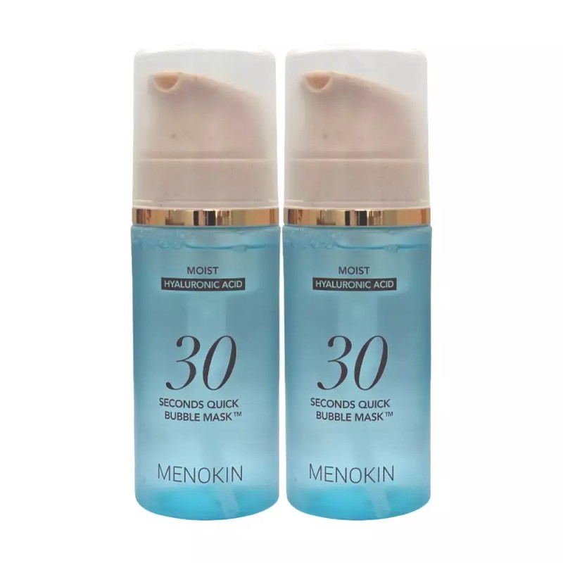 Menokin 메노킨 30초 퀵 버블 마스크 모이스트 95ml 2개 Menokin