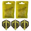 THOR-DARTS L-Style Dart Tips in Double Pack Flights (2 x
