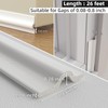 26 Ft Weather Stripping for Windows/Doors,Self-Adhesive Window Draft Stopper Foam