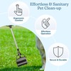 Pet Pooper Scooper - Plastic and Aluminum Cat and Dog