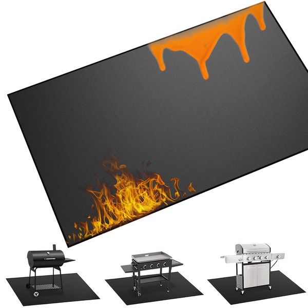Techstarry 65 x 40 inch Heavy Duty Large Under Grill
