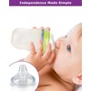Sippy Spout Nipples for Comotomo Baby Bottles,100% Soft Silicone Sippy