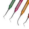5Pcs Dental Gracey Curettes Curette Hand Scaler Universal Surgical Instrument
