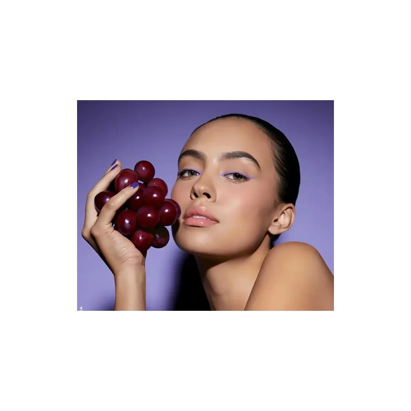 Brillo Labial Bissú Mágico Gel Color 05 Uva Humectante Natural