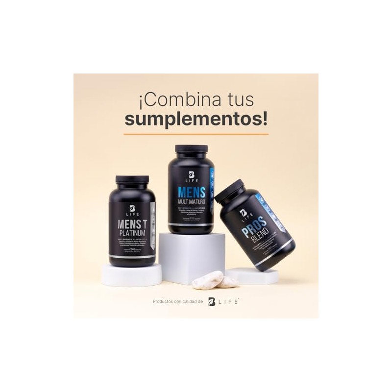 B Life Pros Blend Mezcla con Ciruelo Africano para Hombres