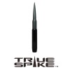 TRUE SPIKE 9" FAT BULLET ANTENNA BLACK GUNMETAL FOR FORD