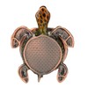Turtle Trinket Boxes Handcrafted Hand Painted Rhinestones Hinged Trinket Boxes
