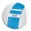 Sigel 255 x 25mm Soft Neon Event Wristbands - Blue