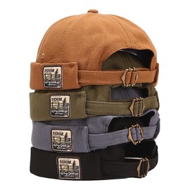 Docker Hat Unisex Denim (Grey)