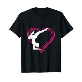 Gymnastics In Heart - Colorful Gymnast Gift T-Shirt
