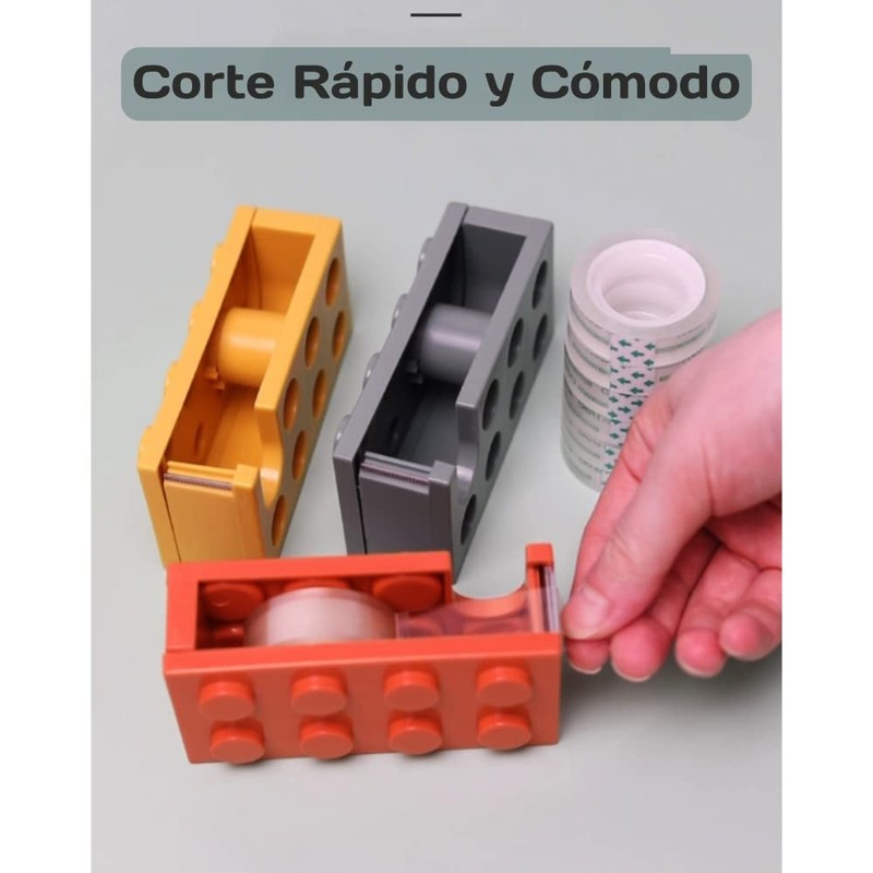 Block Shape Tape Dispenser | Fun | Ideal Gift for