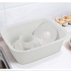 Lesbin 12 Quart Plastic Wash Basin, 4 Pack Dish Pan,