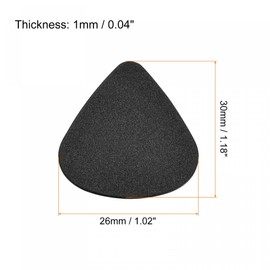 sourcing map Pack of 50 Picks 1 mm for Acoustic Guitar Electric Guitar Bass Guitar Multi-Coloured