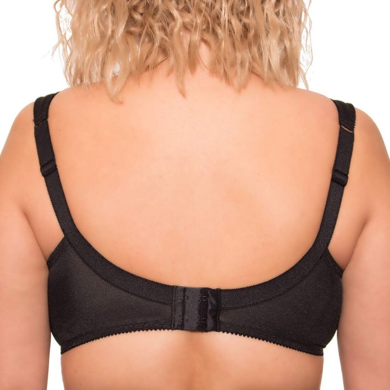 Wide Strap Bra Plus Size Full Coverage Underwire Support Panels