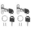 Standard ø19 mm Cupboard Locks with 2 Keys, Cabinet Lock