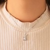 CLEVER SCHMUCK Set Silver Rabbit Pendant 19 mm on Both