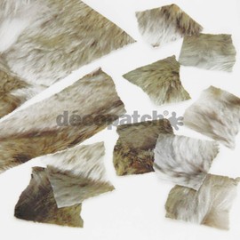 Decopatch Paper No. 674 Brown Skins 395 x 298 mm Pack of 3