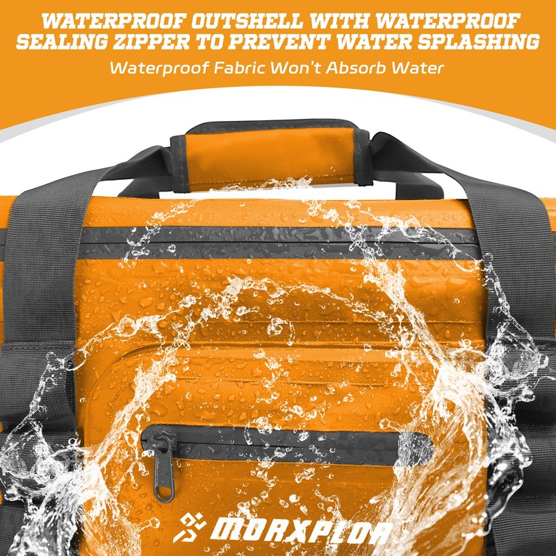 MORXPLOR Waterproof Shell 24 cans Paddle Board Cooler Bag, Sup