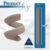 SYIPO Triangle Door Draft Stopper，35.4" Weighted Under Door Draft Blocker