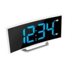 MARATHON Curved Display LED Clock with Dual Alarm and USB