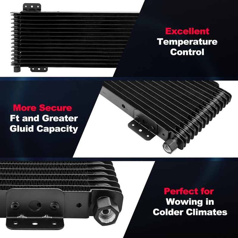 TEMSONE low pressure drop trans cooler,40k Transmission Oil Cooler LPD47391