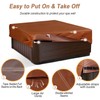 NettyPro Hot Tub Cover Protector Waterproof Outdoor SPA Cover Cap