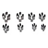 8pcs Leather Shape Punch Cutter Mold High Carbon Steel Hollow