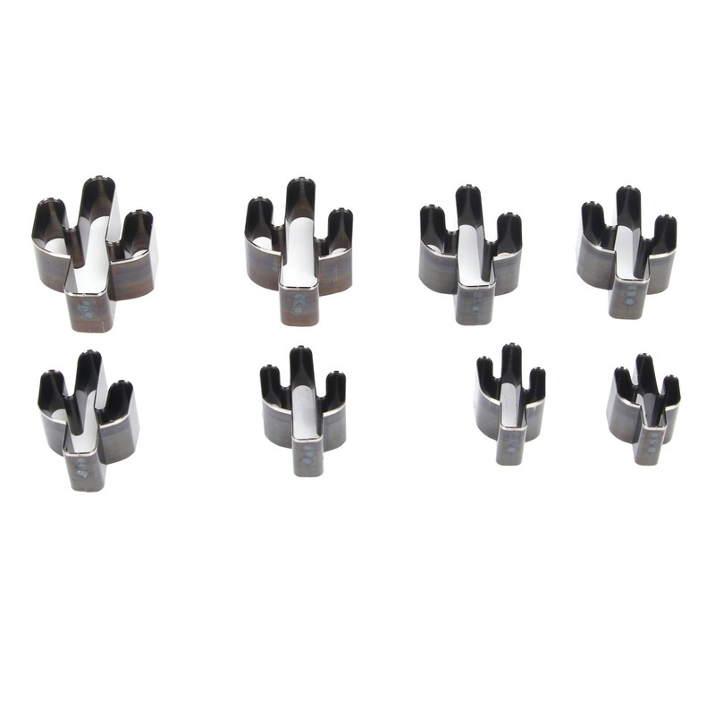 8pcs Leather Shape Punch Cutter Mold High Carbon Steel Hollow
