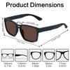 Face Shadow Men's Polarised Aviator Sunglasses Square Aviator Glasses UV400
