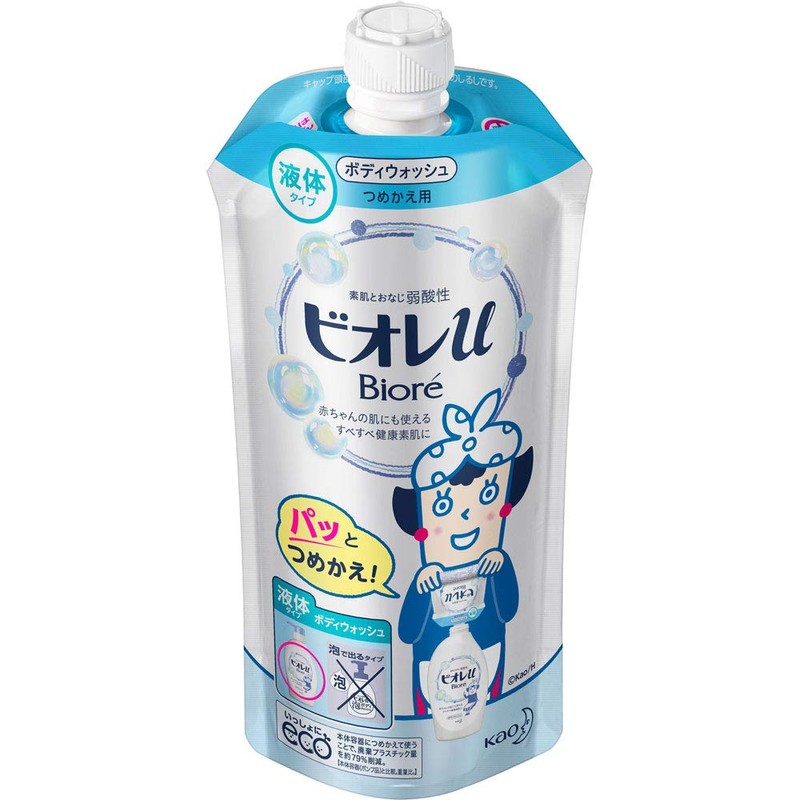 Biore U Body Soap Refill 340ml