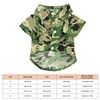 Dog Shirts Summer Stylish Camouflage Breathable Cool Pet Summer T