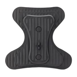 SINOLUXE Upgrade PostureFit Butterfly Pad, for Herman Miller Classic Aeron Chairs Lumbar Support Replacement,only Size A/B/C（Graphite Black）