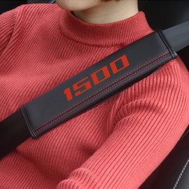 Magaradula for GT Seat Belt Covers Pad Compatible with K5 GT line Seatbelt Shoulder Strap Pads Leather 2pcs Comfortable Safety Driving. (Black) (H-HJD-QYGT)