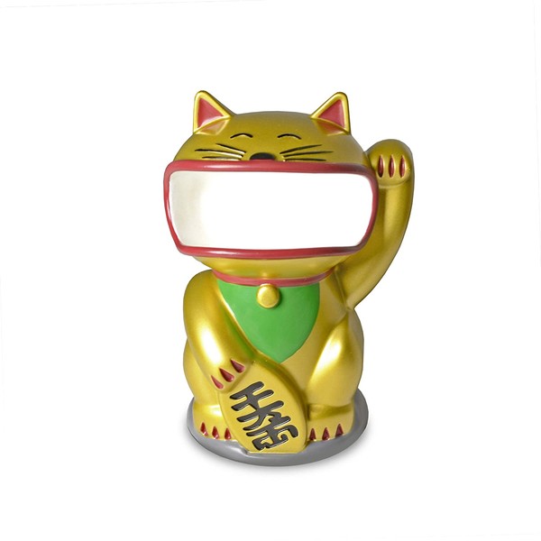 Retainer Buddy Lucky Cat - Sanitary Storage for Retainers Clear Aligners and Mouth Guards