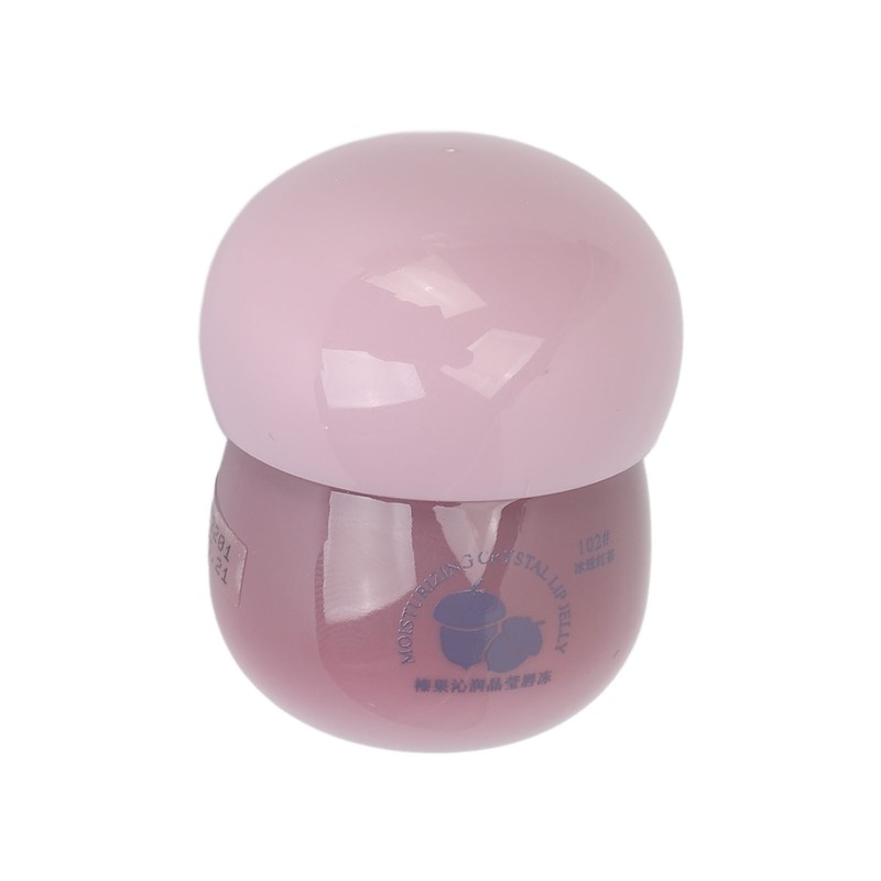 2pcs Matte Lip Gloss Hydrating Water Gloss Mushroom Shape Long