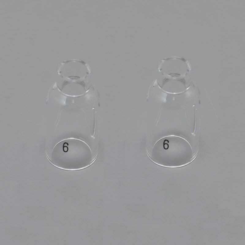 RIVERWELD TIG Glass Cups Clear Quartz Nozzle 54N16 6# 3/8"