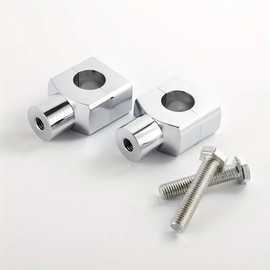 Universal Handle Riser, Handlepost, Spacer, Handle Diameter 0.9 inch (22 mm), 1.0 inch (22 mm), Selectable, Handle Up, Handle Holder, Harley Skywave, Magna, Sted, Dragster, Vulcan, Shadow, Etc.