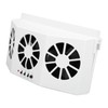 Car Exhaust Fan Solar Powered 3 Fans Ventilation Cooling Odor