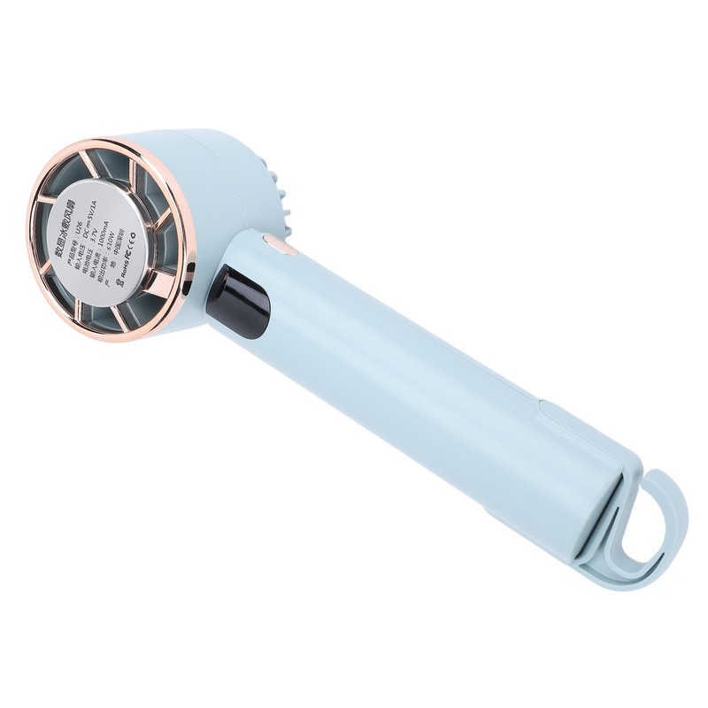 Semiconductor Refrigeration Hand Fan Digital Display Mini Handheld Fan with