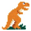 Hama 3434 Dino World Bead Set, Approx. 2000 Ironing Beads,
