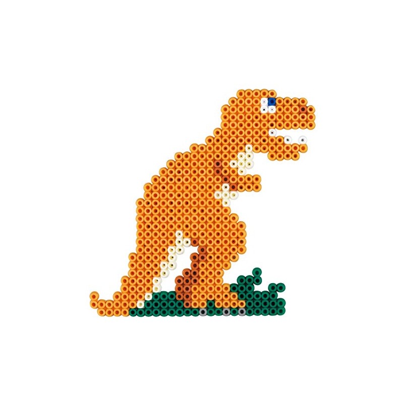 Hama 3434 Dino World Bead Set, Approx. 2000 Ironing Beads,