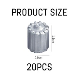 20pcs Tyre Valve Caps, Car Tyre Valve Caps, Bicycle Tyre Air Caps, Plastic Dust Caps, Tyre Replacement Accessories