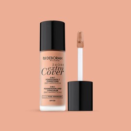 24 Ore Extra Cover - 2in1 Foundation And Concealer SPF20 n. 04 Apricot