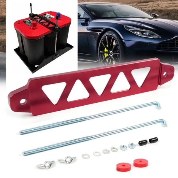 CHENQING Aluminum Alloy SUV Car Battery Hold Tie Down Bracket
