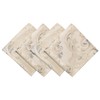 TOPLUXE Cloth Napkins Set of 4, Napkins Reusable 45x45cm, Dining