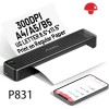 Phomemo P831 Portable Printer A4 Thermal Printer Support Regular Copy