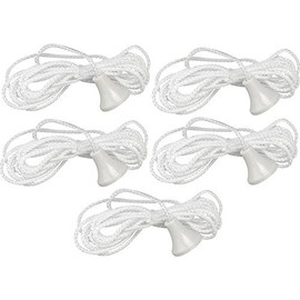SparesPlanet 5 x Bathroom Ceiling Light Pull Cords