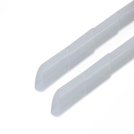 BeMatik Cable Duct Spiral Cable Organiser White 8-60 mm Length 5 m