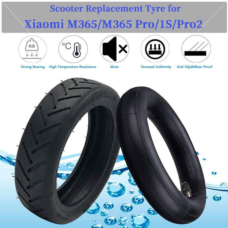8.5'' Tire&Tube, 8 1/2×2 Electric Scooter Tire Replacement Wheels for