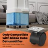 GCGOODS Cube Dehumidifier Wheel Kit, Wheel Kit Compatible with Midea